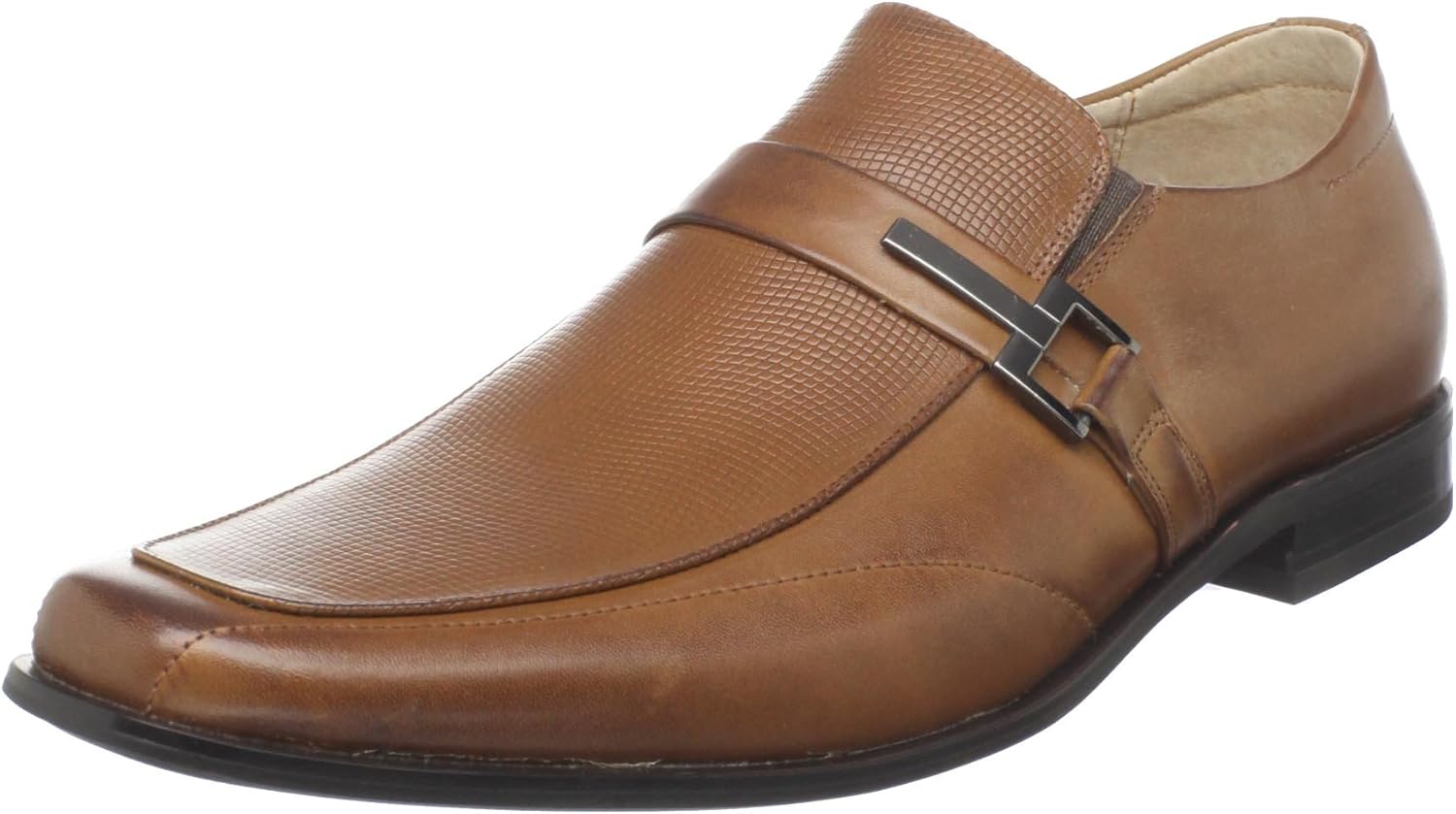 STACY ADAMS Men’s Beau Moc Toe Bit Slip-On Loafer