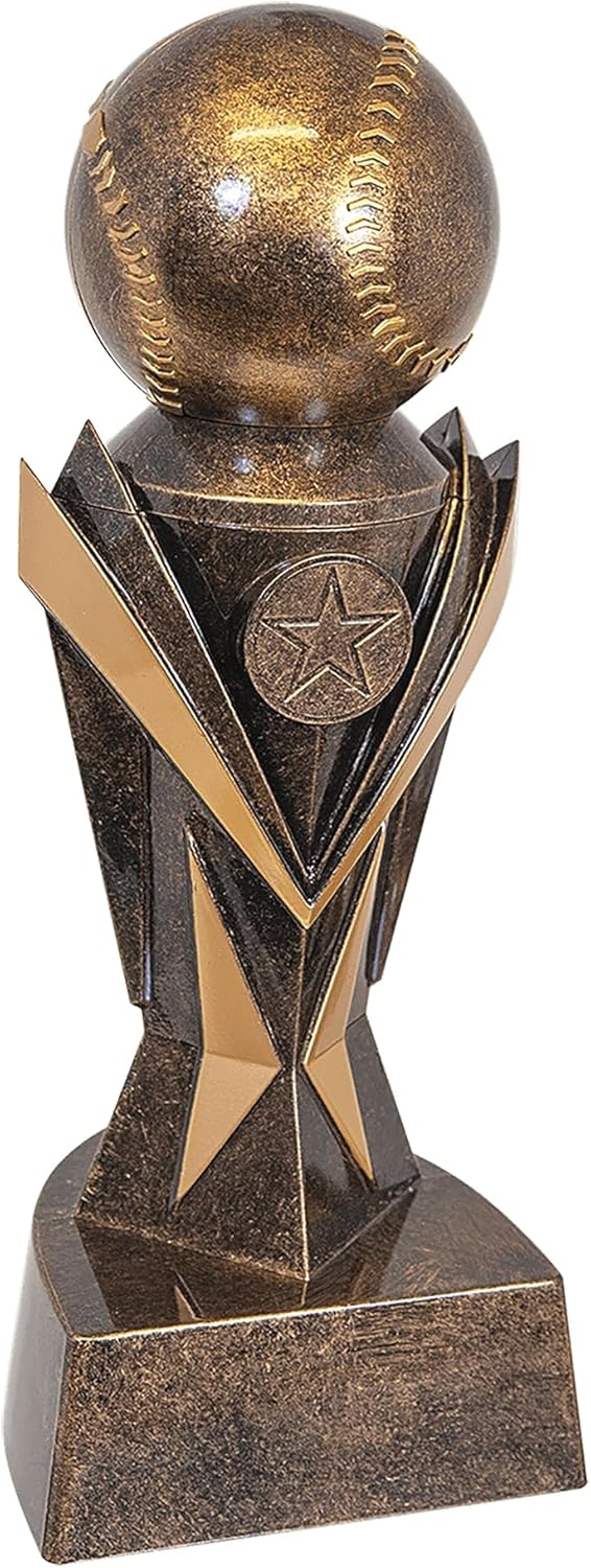 Baseball Astro Trophy – 7, 8.75 or 10.75 Inch Tall | Softball Award – Engraved Plate On Request