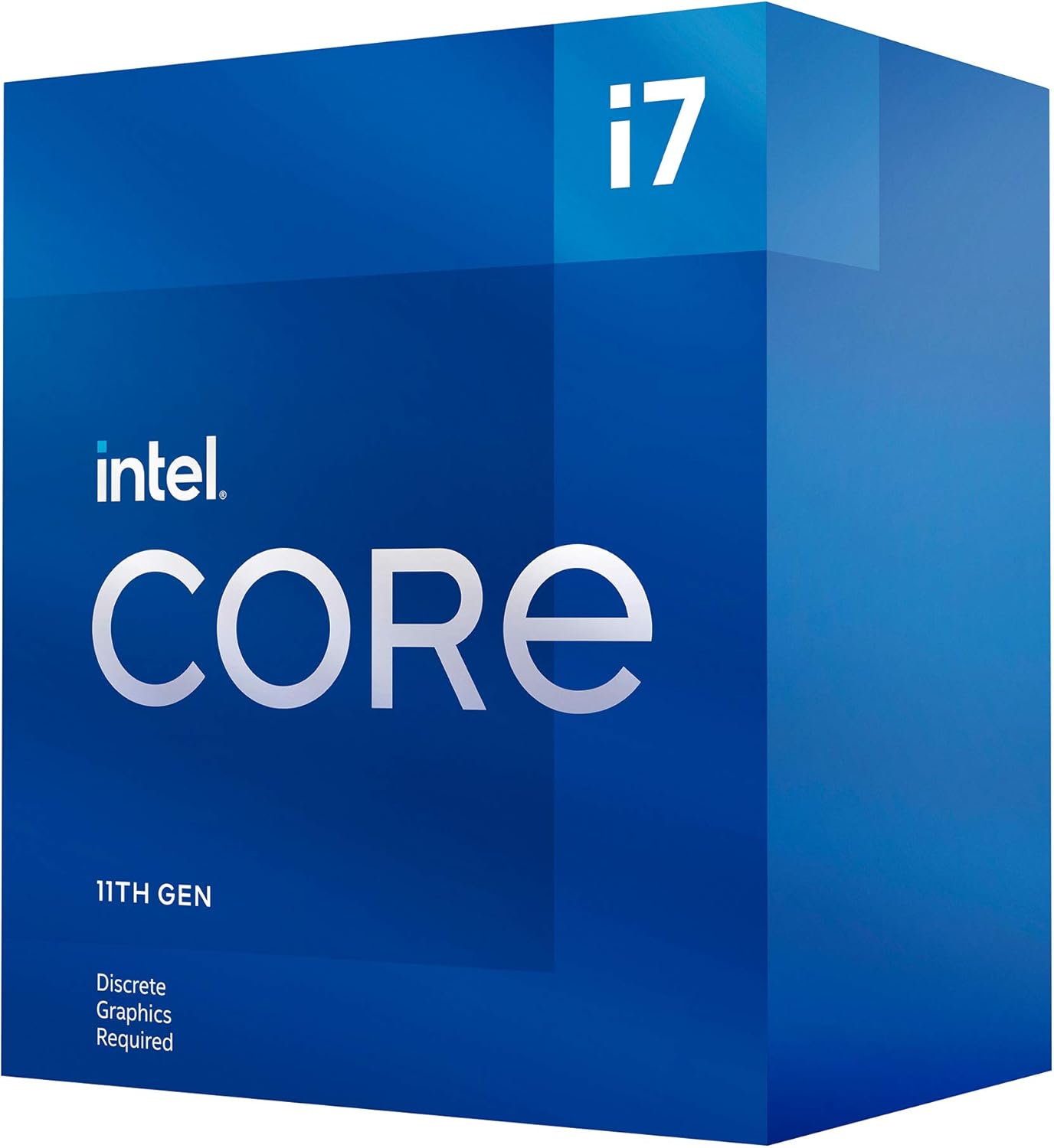 Intel® Core i7-11700F Desktop Processor 8 Cores up to 4.9 GHz LGA1200 (Intel® 500 Series & Select 400 Series Chipset) 65W