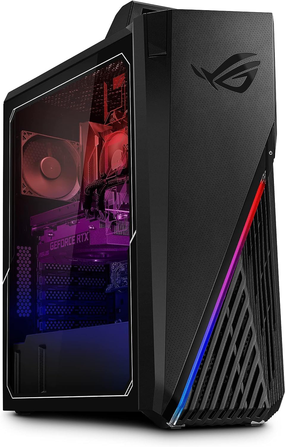 ASUS ROG Strix GA15 G15DK Gaming Desktop PC, AMD Ryzen 7 5800X 3.8GHz, NVIDIA GeForce RTX 3080 10GB, 32GB DDR4 RAM, 1TB SSD + 1TB HDD, Wi-Fi 6, Windows 11