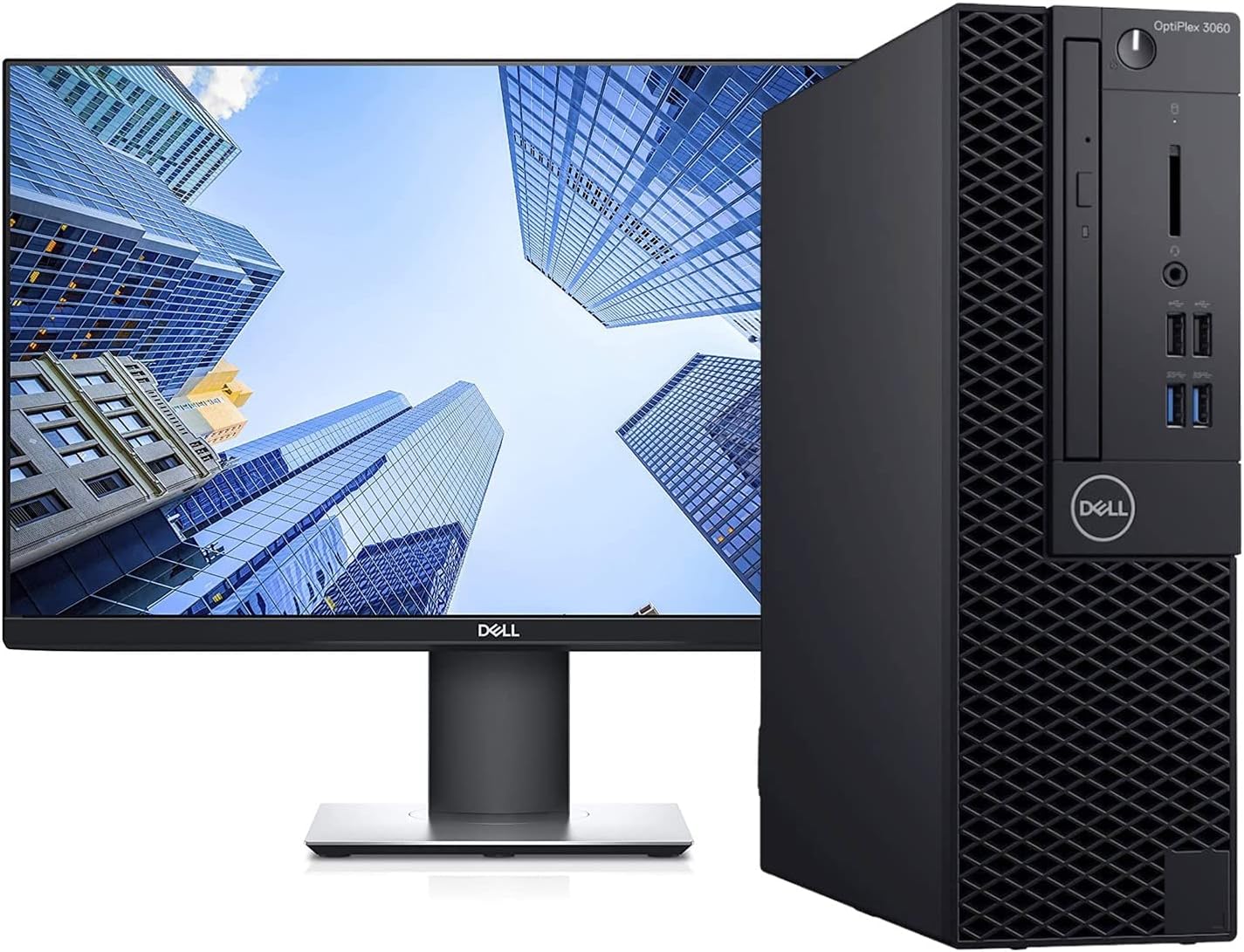 Dell OptiPlex 3070 SFF Small Form Factor Desktop – 9th Gen Intel Core i5-9500, 8GB DDR4 Memory, 512GB SSD,USB WiFi, Nvidia Geforce GT730 2gb Video, with 24″ LCD Windows 10 Pro (Renewed)