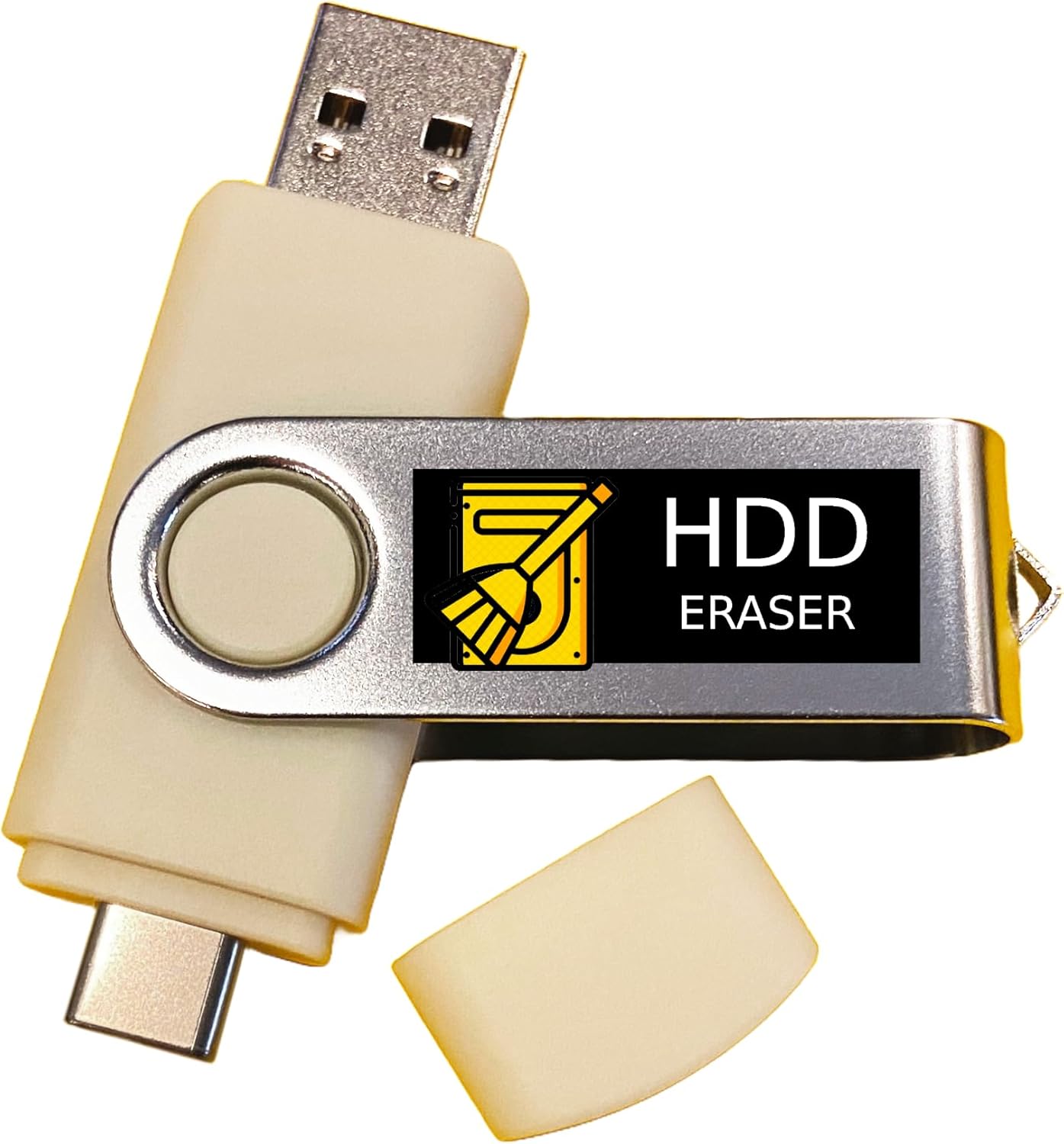 HDD Hard Drive Permanent Disk Eraser – Wipe Your Data Secuely – DOD (Department of Defense) IT Industry Standard Utility – Bootable USB Flash Thumb Drive