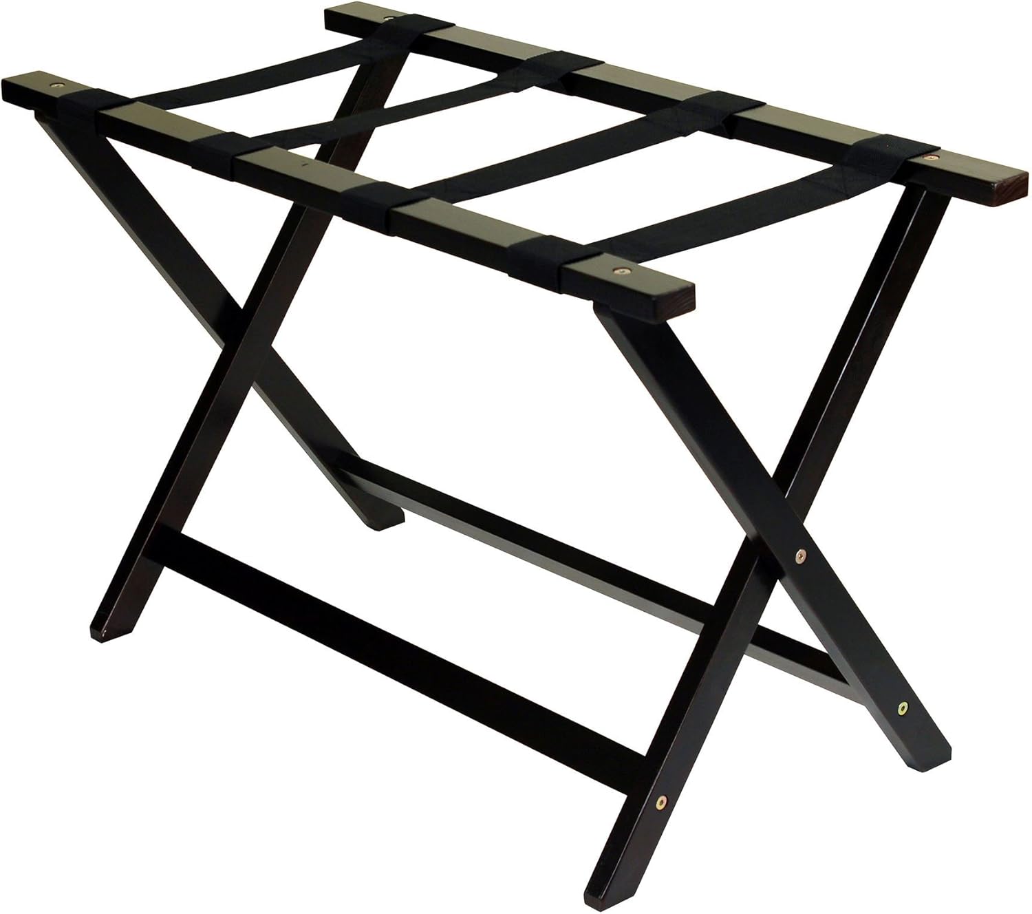 Casual Home Heavy Duty 30″ Extra-Wide Luggage Rack, solid wood