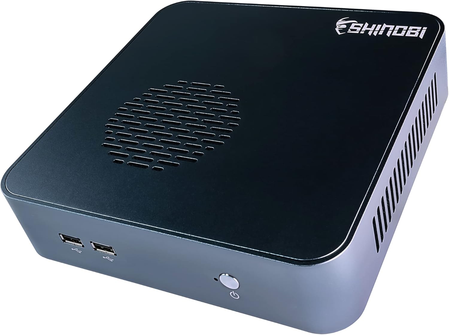 Shinobi Mini PC Computer | 4K Streaming Media Center + Mini Gaming PC | AMD Ryzen 7 (8-Core) + Radeon Vega 7 iGPU | 16GB DDR4 RAM | 512GB NVME SSD | Wi-Fi 6 + BT | Windows 11 Pro