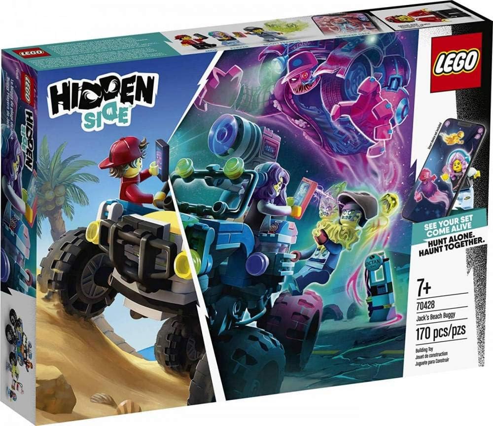 LEGO Hidden Side Jack’s Beach Buggy 70428 Popular Ghost Toy, Cool Augmented Reality, New 2020 (AR) Play Experience for Kids (170 Pieces)