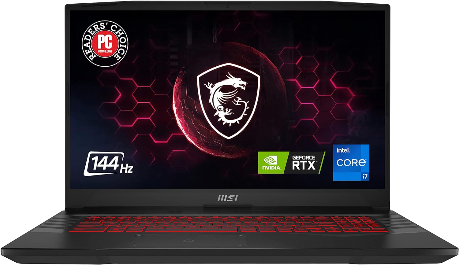 MSI Pulse GL66 15.6″ FHD 144Hz Gaming Laptop: Intel Core i7-12700H RTX 3070 16GB 512GB NVMe SSD, Type-C USB 3.2 Gen 1, RGB Gaming Keyboard, Cooler Boost 5, Win11 Home: Black 12UGKV-464