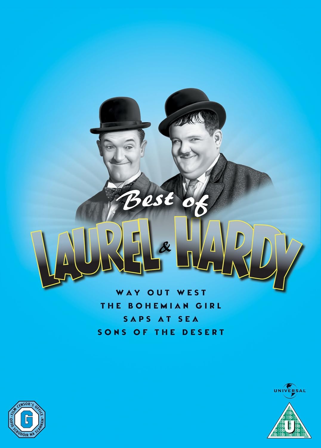 Best Of Laurel & Hardy [Way Out West/The Bohemian Girl/Saps at Sea/Sons of the Desert] [DVD] [UK Import]