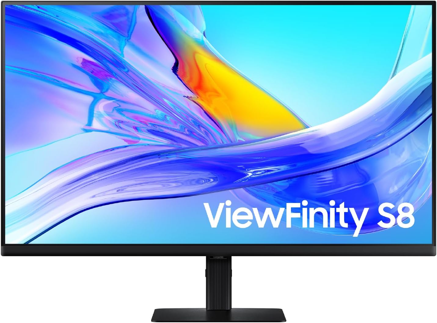 SAMSUNG 32-Inch ViewFinity S8 (S80UD) 4K UHD High Resolution Monitor with HDR10, USB-C, Height Adjustable Ergonomic Stand, Built-In KVM Switch, Advanced Eye Care, LS32D804UANXGO