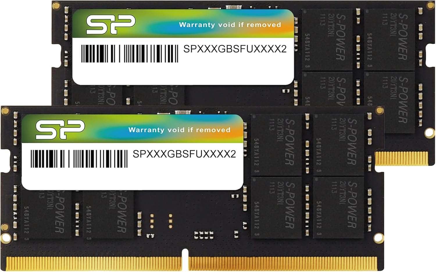 Silicon Power DDR5 64GB (2x32GB) 4800MHz (PC5-38400) 262-pin CL40 1.1V SODIMM Non-ECC Laptop RAM Computer Memory SU064GBSVU480F22AB