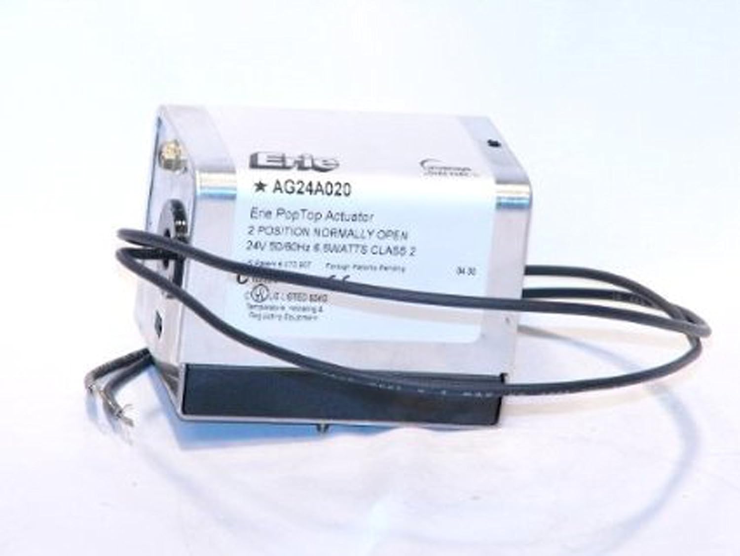 Schneider Electric AG24A020 Tac Erie Spring Return Two-Position General Close-Off Actuator Without End Switch, Normally Open