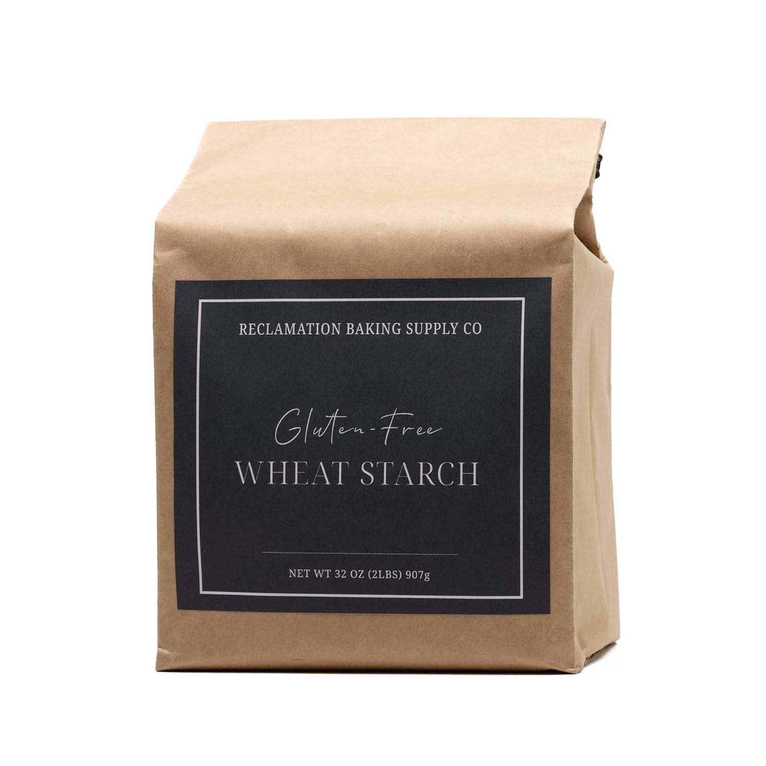 Gluten Free Wheat Starch, 2 lb, by Reclamation Baking Supply Co