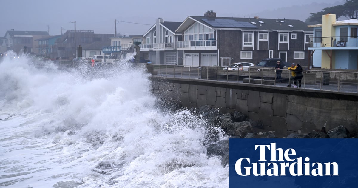 California residents urged to avoid ocean as high surf pounds coastline | US weather