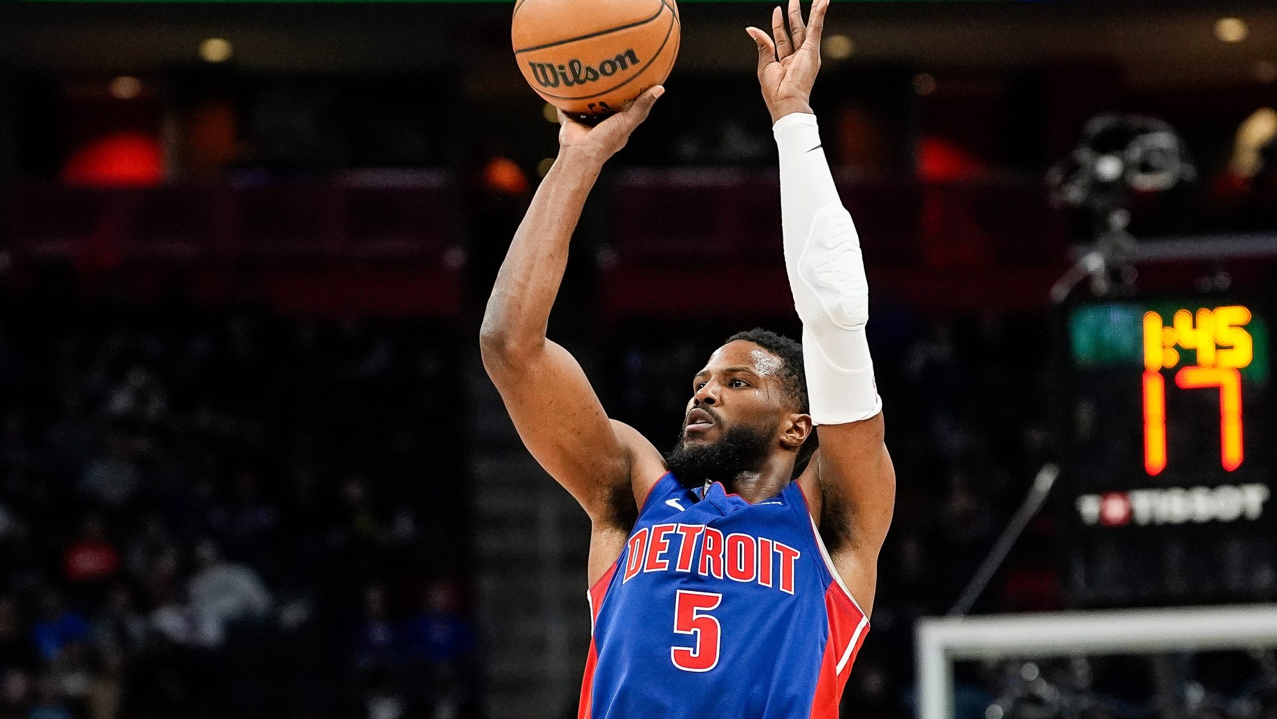 Detroit Pistons G Cade Cunningham benefits from hot Malik Beasley