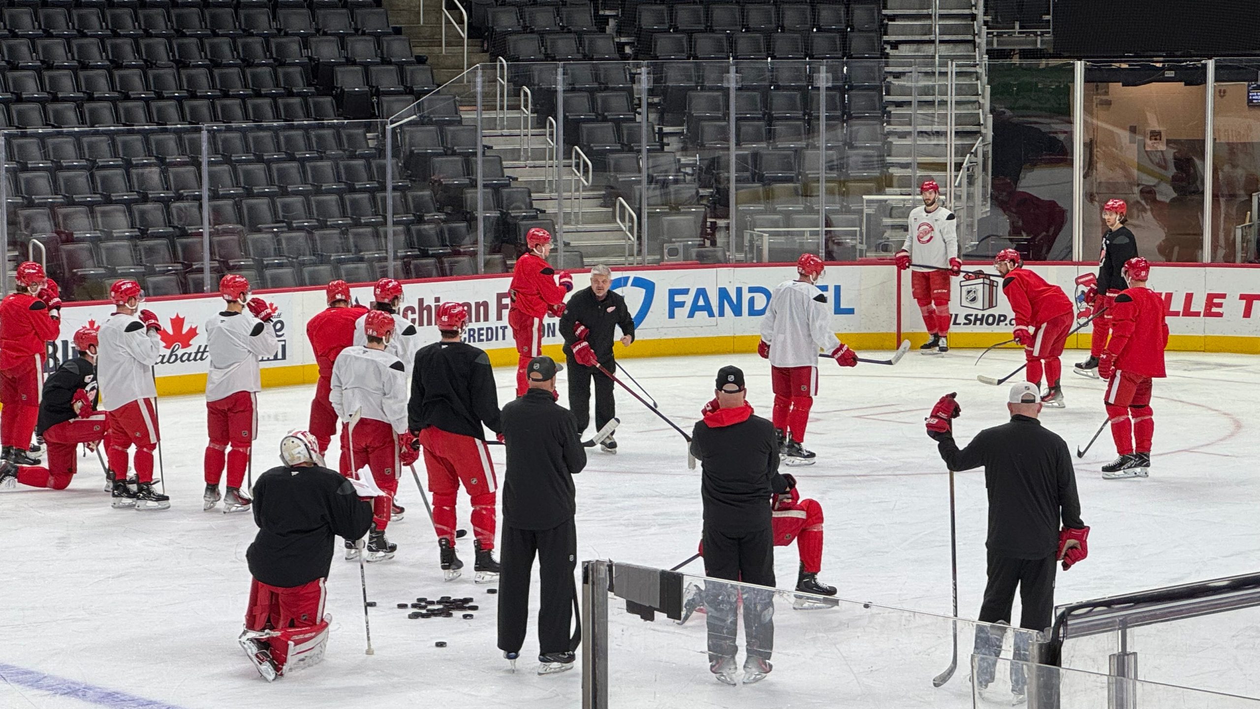 Todd McLellan asks Detroit Red Wings to play harder, faster, smarter