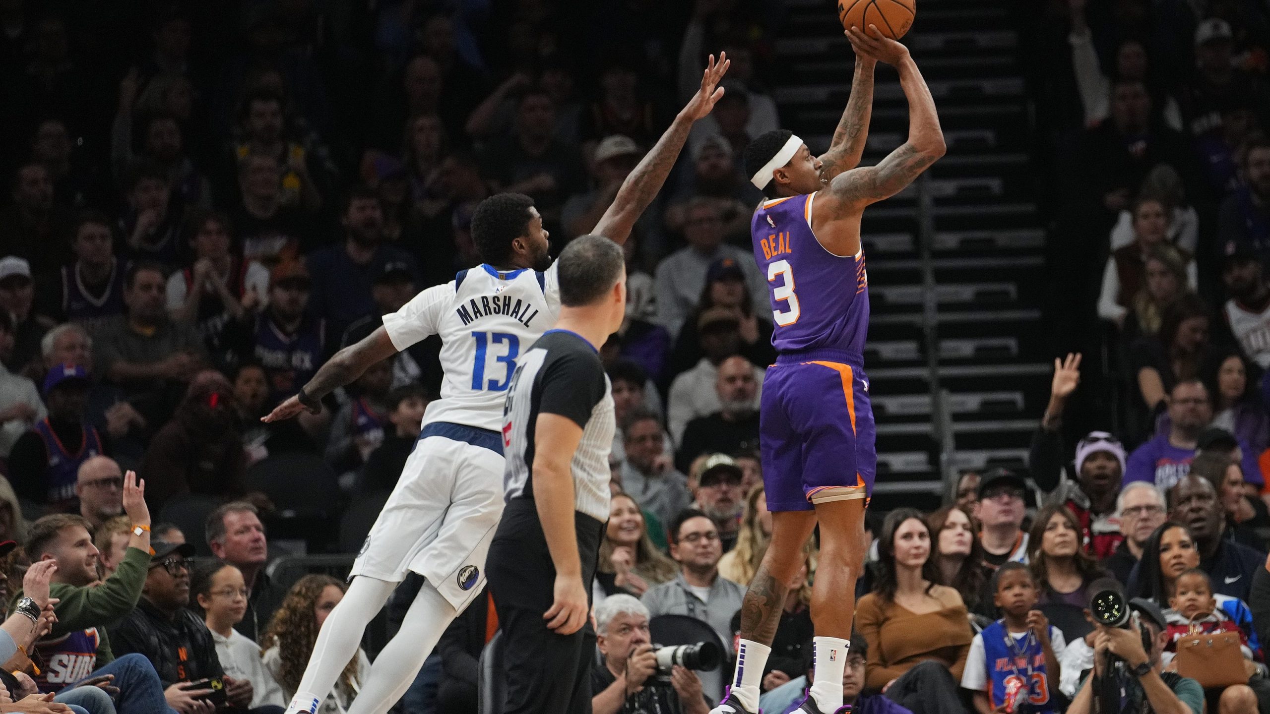 Views of Phoenix Suns game vs Dallas Mavericks at Footprint Center