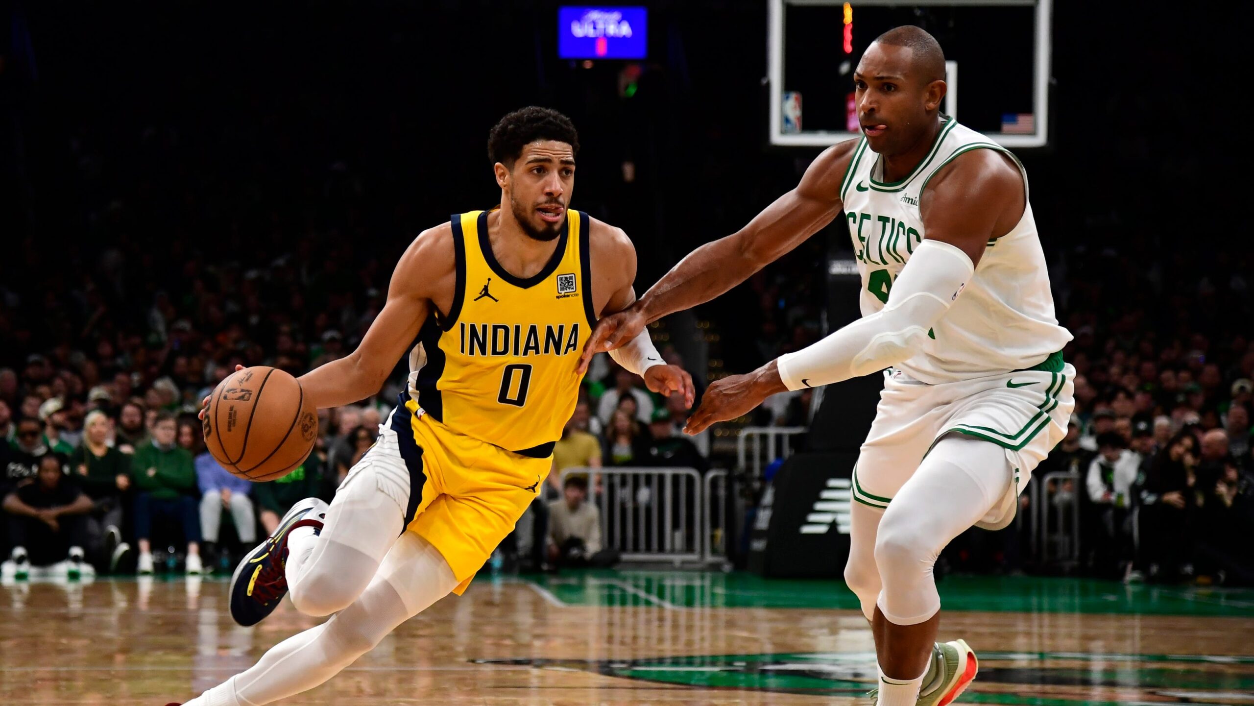 Pacers’ Tyrese Haliburton gets downhill in upset of Celtics