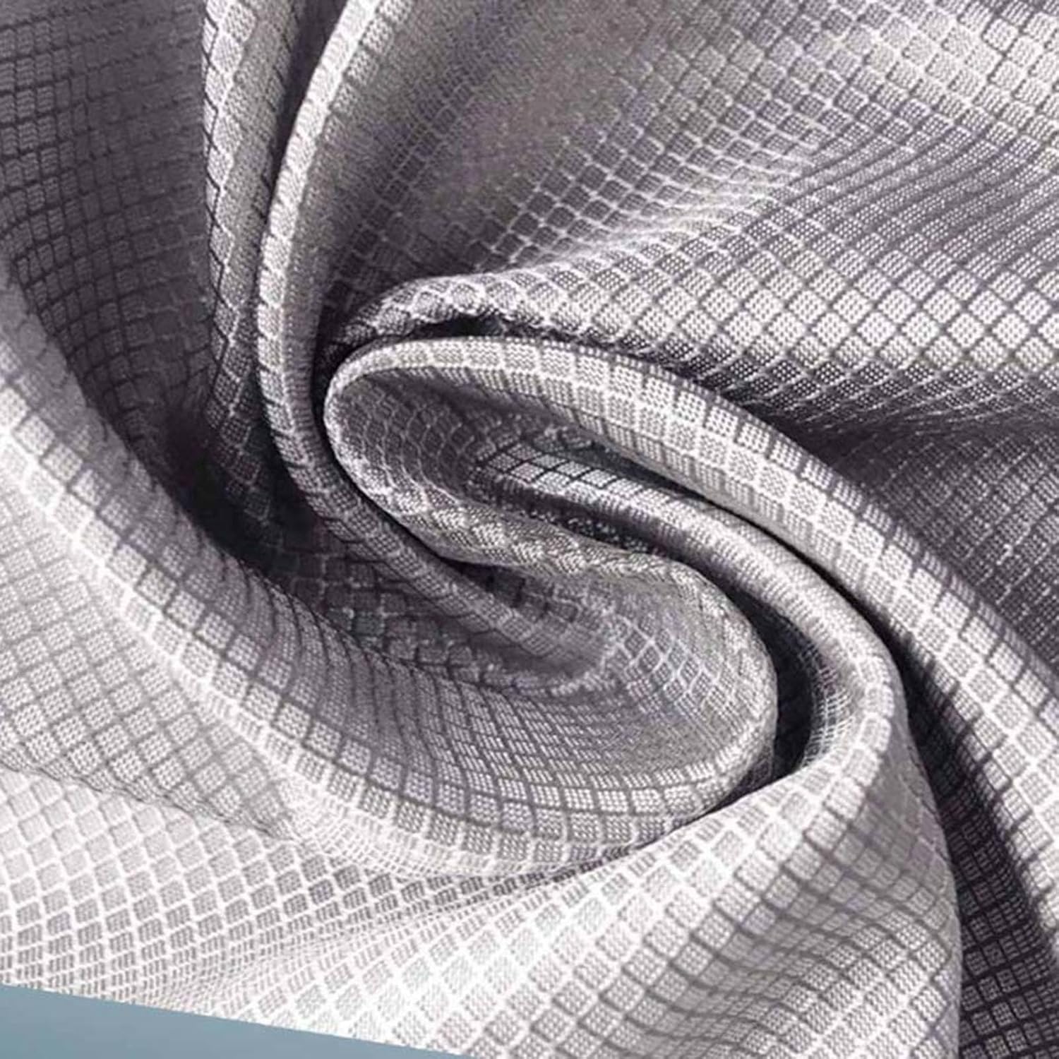 EMF Fabric Faraday Fabric Bulk Fabric EMP Cloth Shield for Generator Shielding RF/LF/EMF Electromagnetic Fields Anti Radiation Fabric,silver-2×1.1m