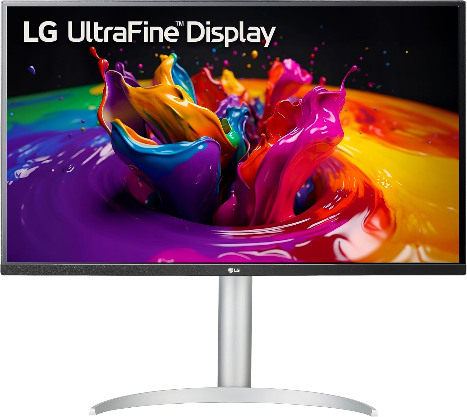 LG UltraFine 31.5-Inch Computer Monitor 32UP83A-W, IPS with HDR 10 Compatibility and AMD FreeSync, White