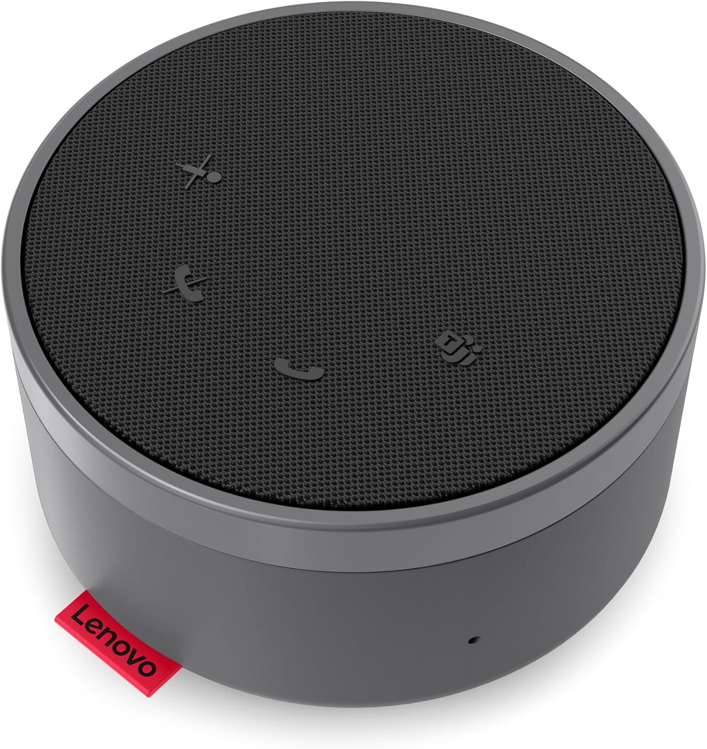 Lenovo Go Wired Speakerphone – Omni-Directional Mic – Plug-and-Play – USB-C Connectivity – Certified for Microsoft Teams, Gray