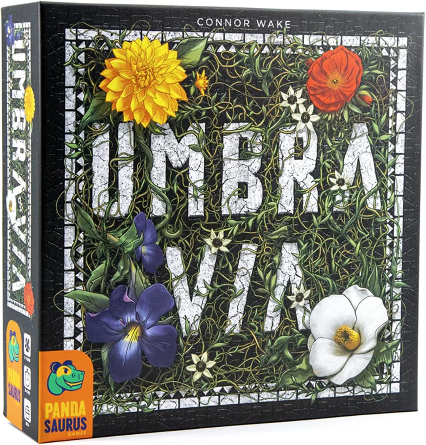 Umbra Via Board Game – Uncover Secrets in a Lush Garden of Strategy and Intrigue! Fun Family Game for Kids and Adults, Ages 8+, 2-4 Players, 30-45 Minute Playtime, Made by Pandasaurus Games