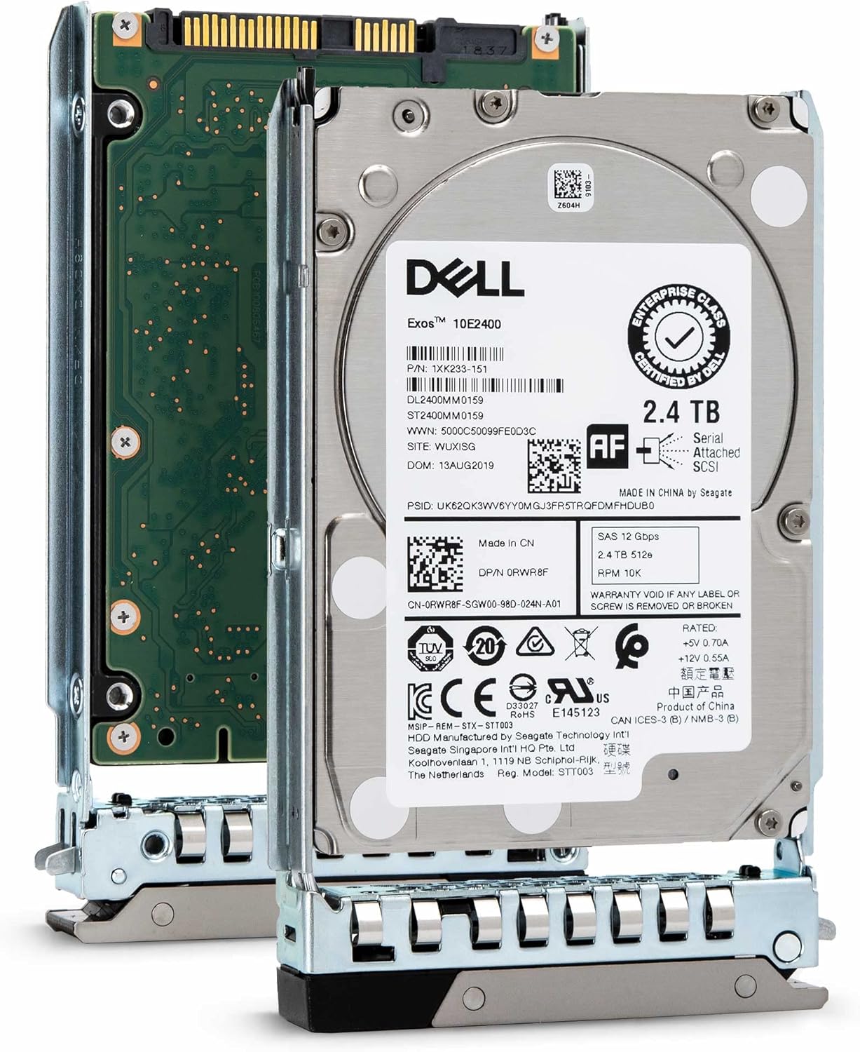 Dell 401-ABHQ 2.4TB 10K SAS 12G 2.5″ PE-Series 14G PowerEdge Servers