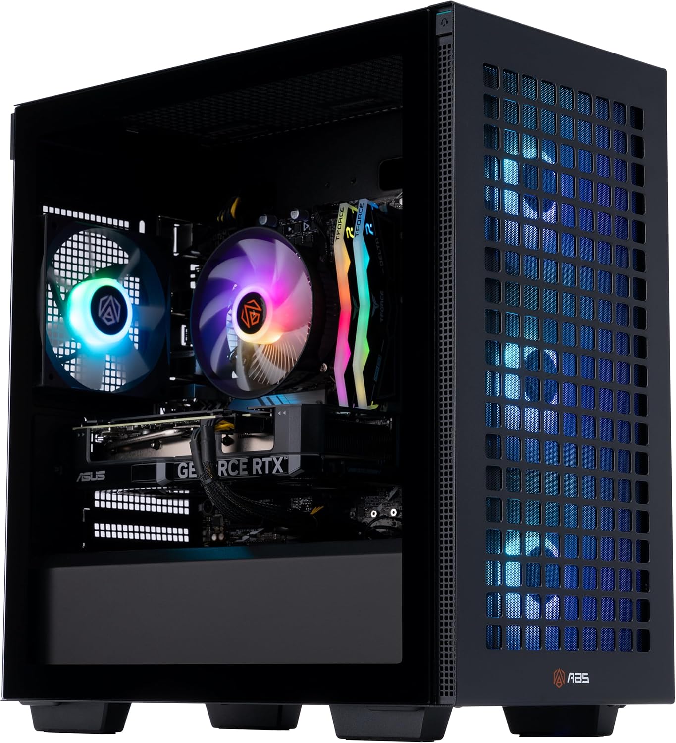 ABS Aeolian-M Aqua High Performance Gaming PC – Intel i7 13700F – GeForce RTX 4060 Ti 8GB GDDR5-32GB DDR5 6000MHz – 1TB M.2 NVMe SSD – AAA137004060TI8G