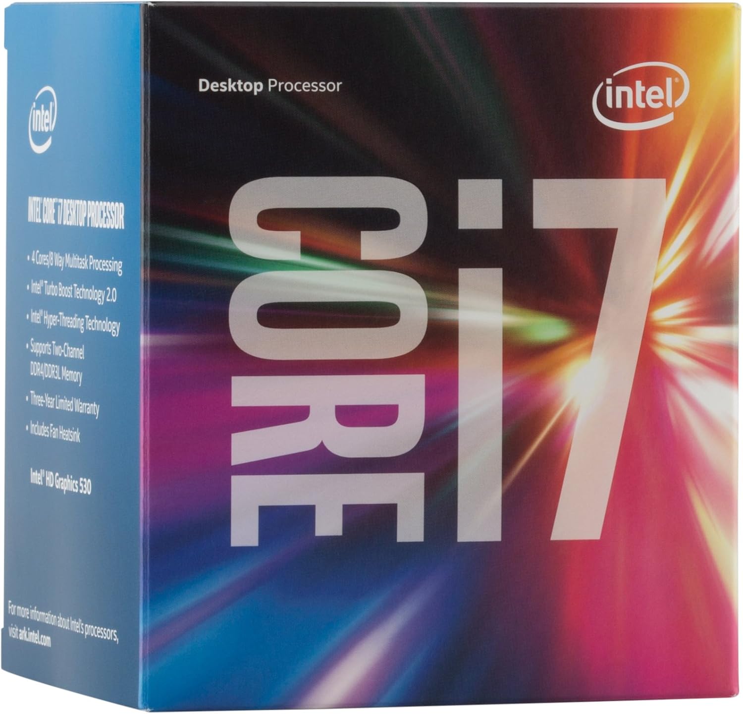 Intel Boxed Core I7-6700 FC-LGA14C 3.40 GHz 8 M Processor Cache 4 LGA 1151 BX80662I76700