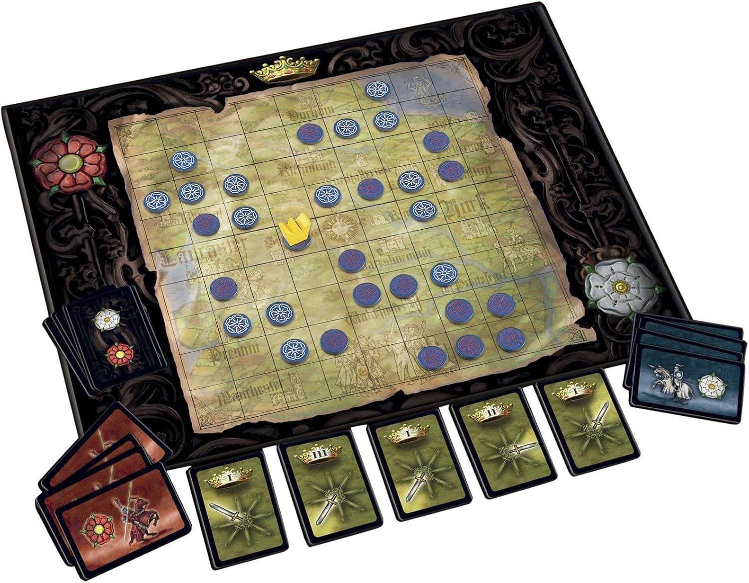 The Rose King Board Game | Classic 2 Player Kosmos Game | Award Winning Designer Dirk Henn