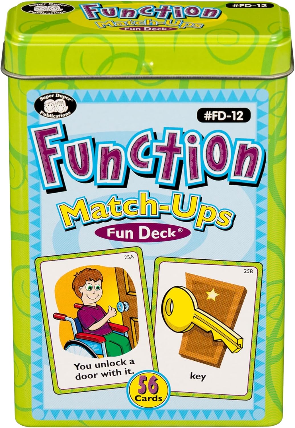 Super Duper Publications | Function Match-Ups Flash Cards | Identify and Describe Everyday Objects Fun Deck | Educational Learning Materials for Children