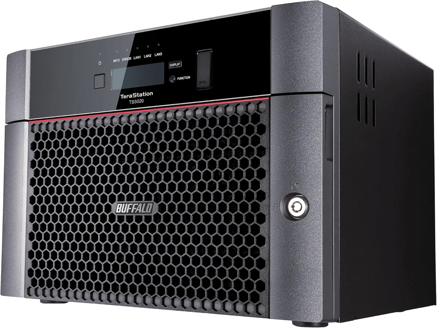 BUFFALO TeraStation 5820DN Desktop NAS 128TB (8x16TB) with HDD NAS Hard Drives Included 10GbE / 8 Bay/RAID/iSCSI/NAS/Storage Server/NAS Server/NAS Storage/Network Storage/File Server