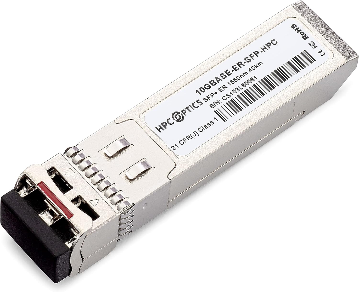 Compatible with Cisco SFP-10G-ER 10GBASE-ER SFP+ Transceiver | 10G ER SM 40KM 1550NM SFP-10G-ER-HPC