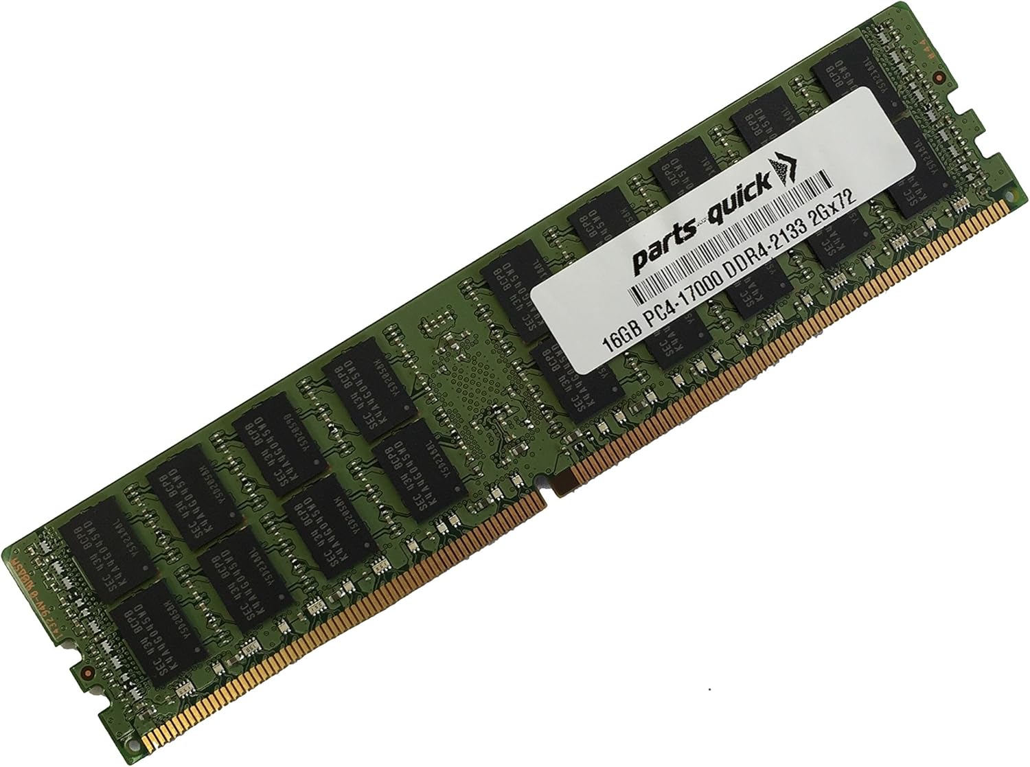 16GB Memory for HP ProLiant ML110 Gen9 (G9) Server DDR4 PC4-17000 2133 MHz RDIMM RAM (PARTS-QUICK Brand)