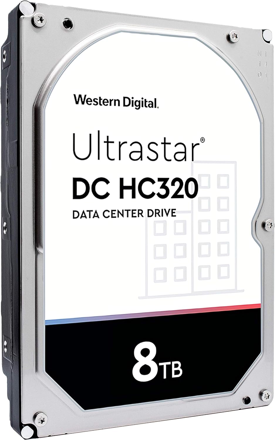 Western Digital 8TB Ultrastar DC HC320 SATA HDD – 7200 RPM Class, SATA 6 Gb/s, 256MB Cache, 3.5″ – HUS728T8TALE6L4