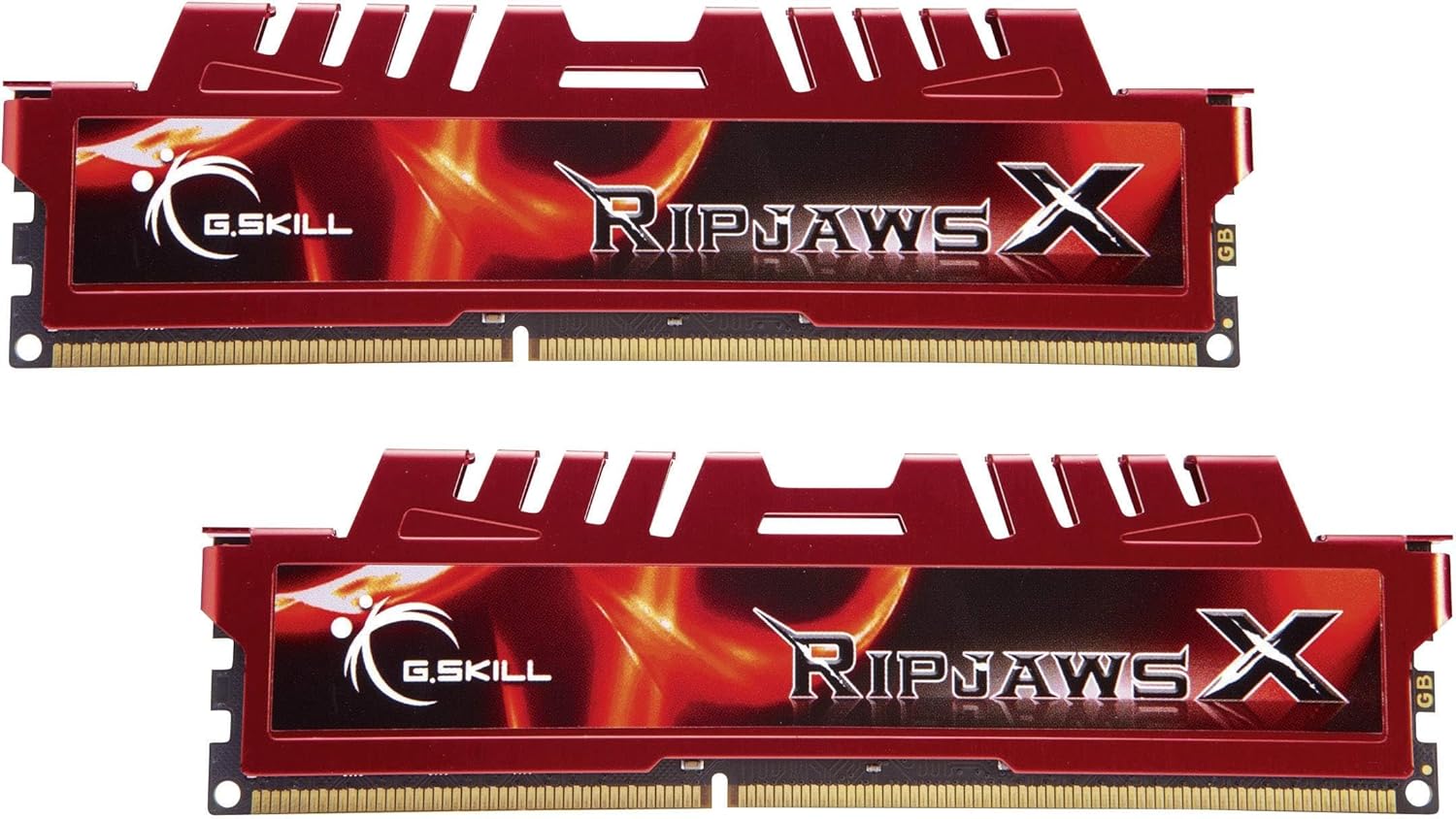 G.SKILL RipjawsX Series (Intel XMP) DDR3 RAM 16GB (2x8GB) 1600MT/s CL10-10-10-30 1.50V Desktop Computer Memory UDIMM (F3-12800CL10D-16GBXL)