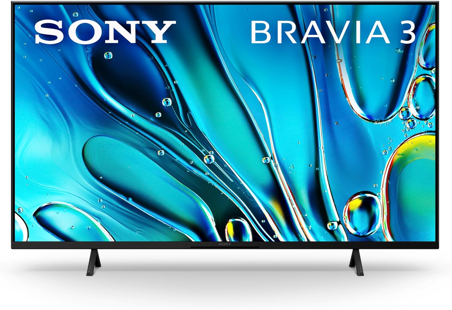 Sony 50-Inch Class 4K Ultra HD BRAVIA 3 LED Smart TV with Google TV, Dolby Vision HDR, and Exclusive Features for PlayStation®5 (K-50S30), 2024 Model