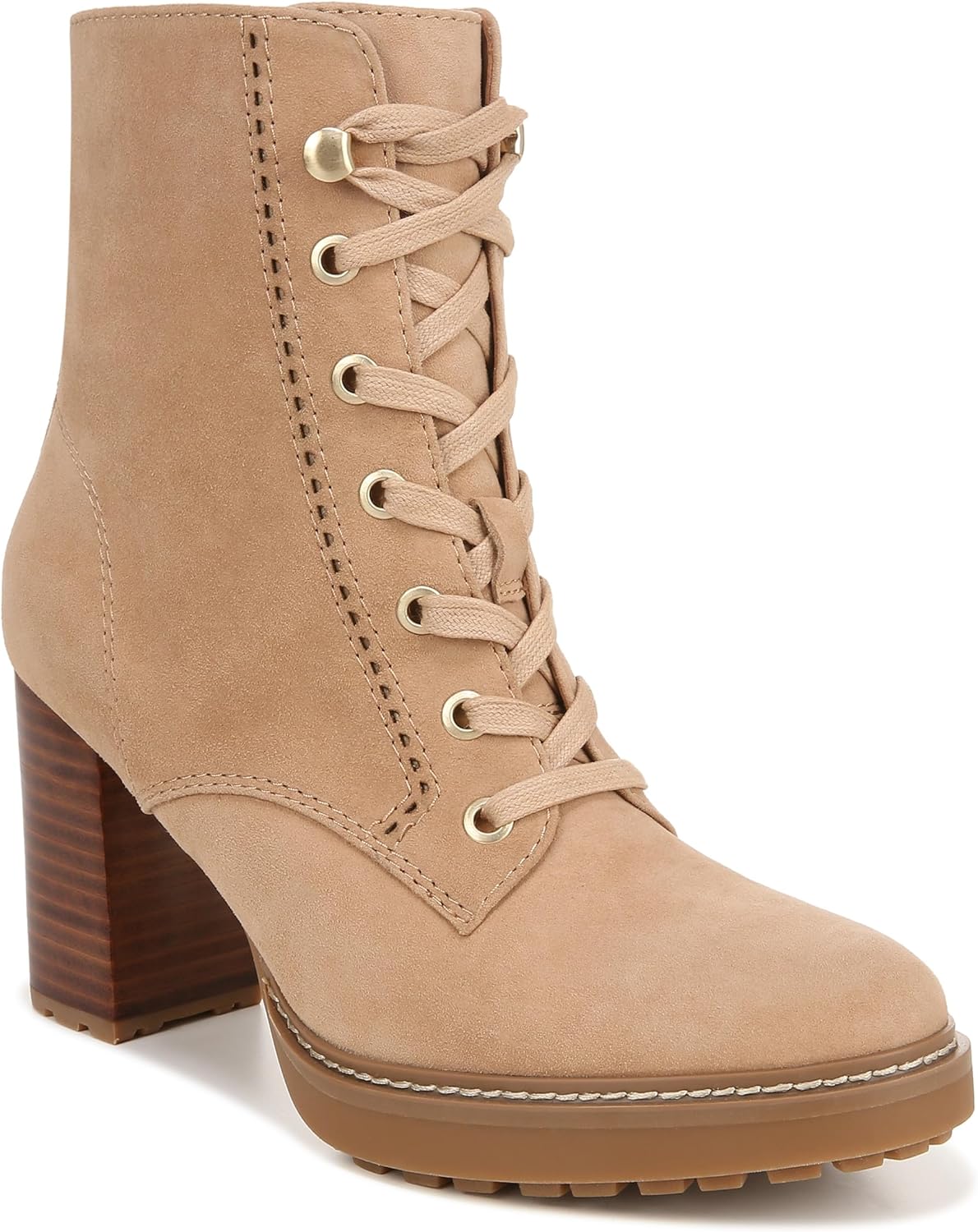 Naturalizer Women’s Callie Heeled Lace-Up Bootie