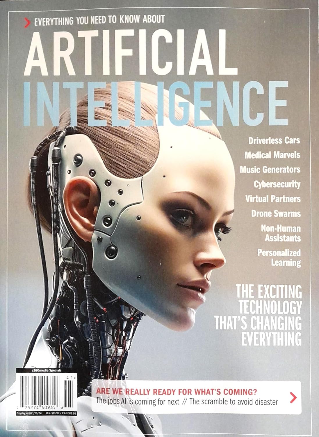 Artificial Intelligence Magazine Issue 41 Driverless Cars Medical Marvels Music Generators