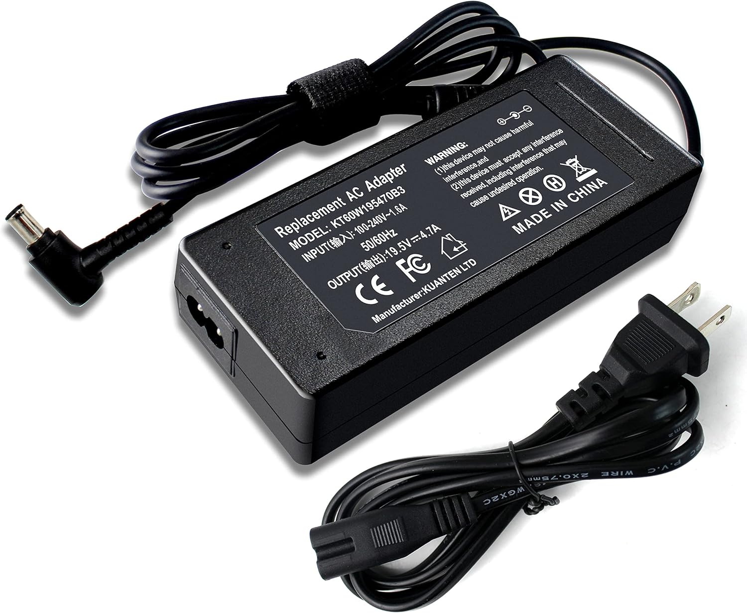 VGP-AC19V48 VGP-AC19V37 Laptop Charger Compatible with Sony VAIO PCG VGN VPC VGP-AC19V PCGA-AC19V VGA-AC19V,PCG-61611L PCG-71318L PCG-71312L VGP-AC19V19 VGP-AC19V43 VGP-AC19V27 VGP-AC19V10 PCG-4121GL