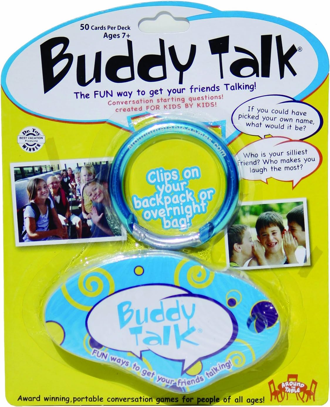 Around the Table Games Buddy Talk Portable, Meaningful Conversation Starters (0918)