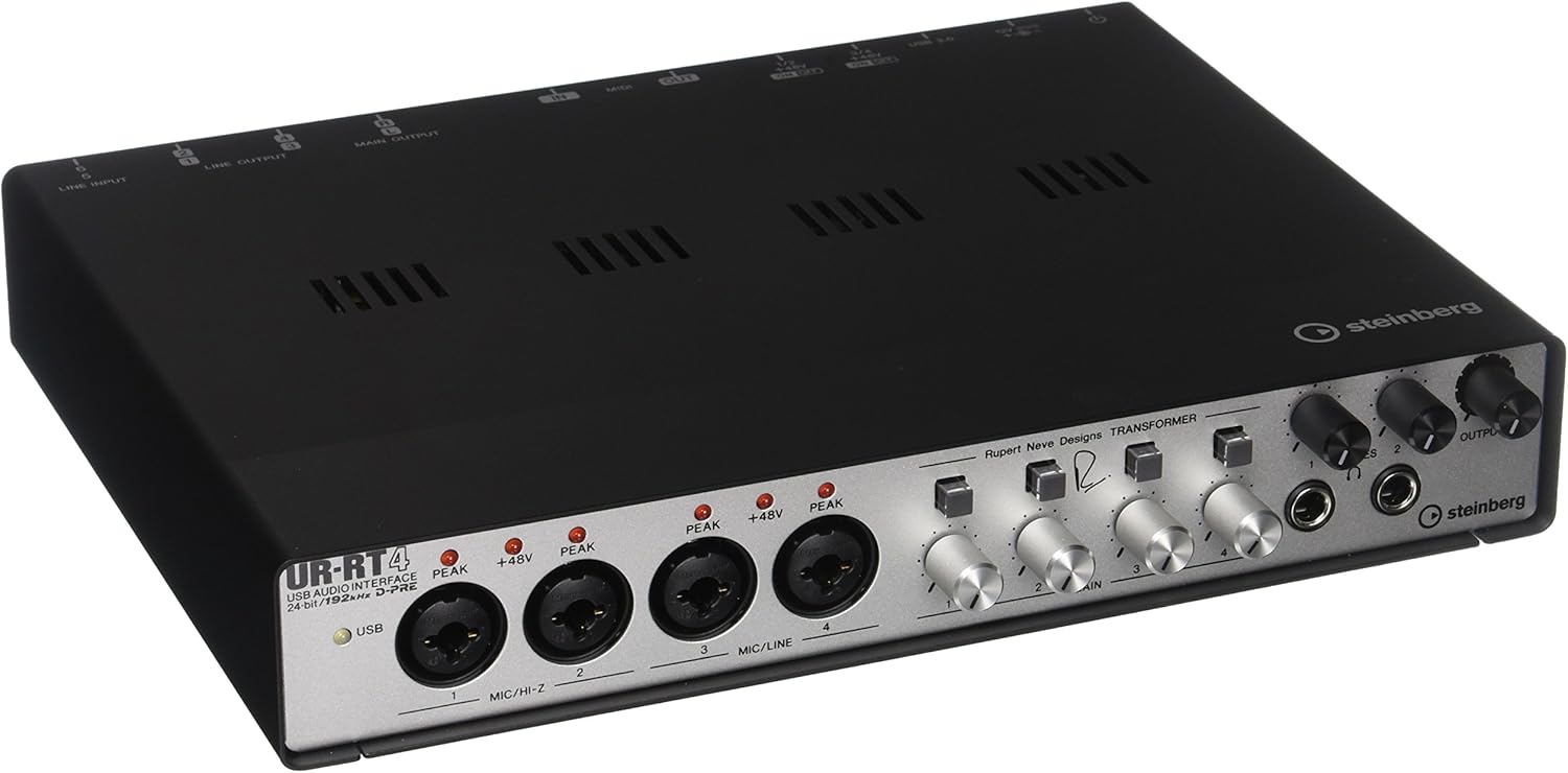 Steinberg UR-RT4 4-Channel Audio Interface with Rupert Neve Designs Transformers