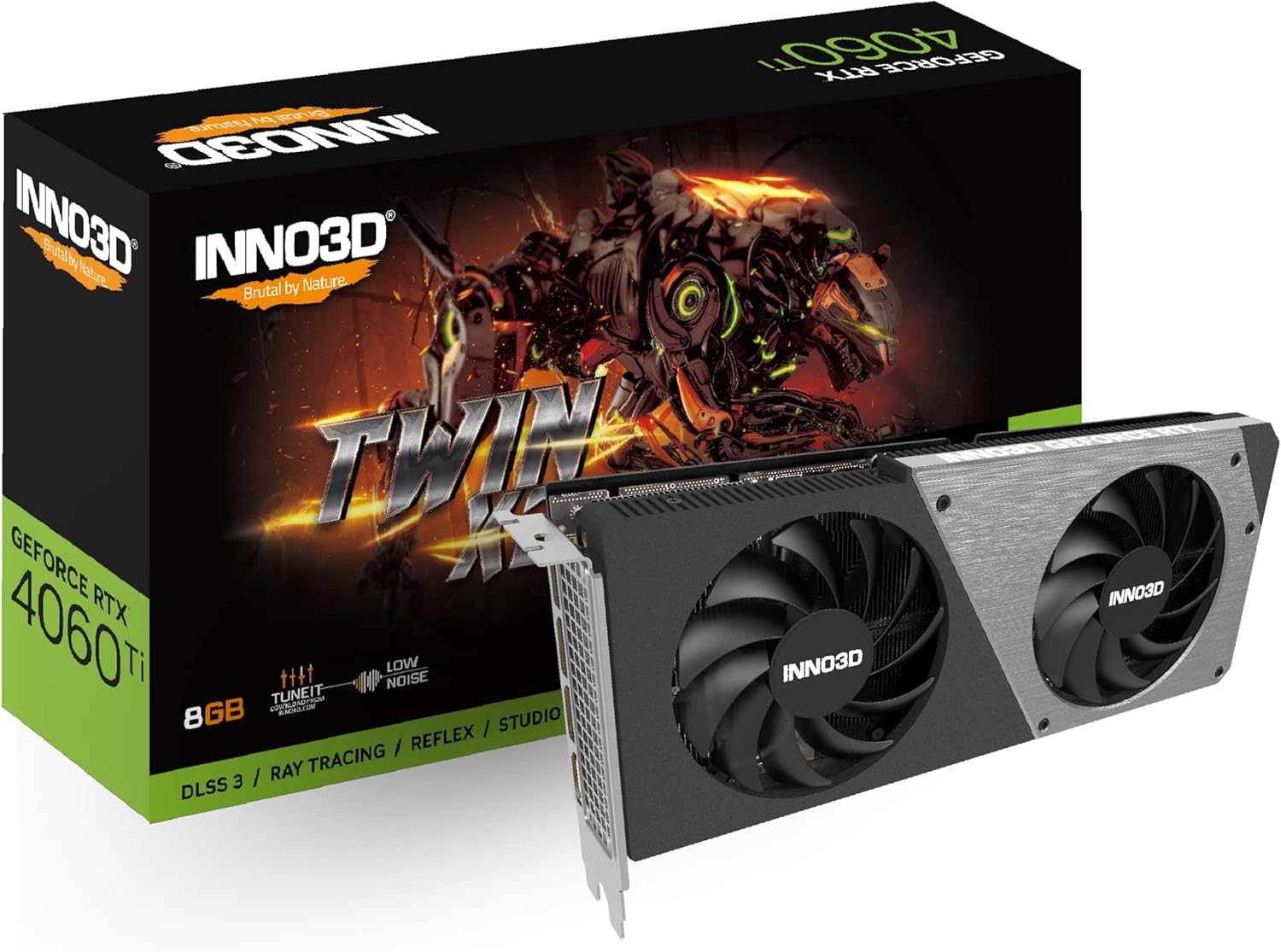 Inno3D Geforce RTX 4060 Ti Twin X2, 8192MB GDDR6