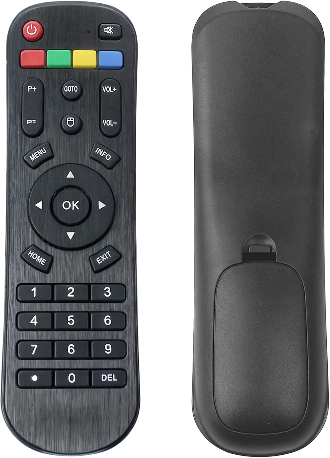 IPTV Remote Control Controller, Remote Holder Replacement Compatible with Tigre TV Box, Suitable for HTV Box A1 A2 A3 B7, for Luna TV Box, for Lunatv Box, for IPTV5 Plus+ IPTV6 IPTV8 Brasil Brazil TV