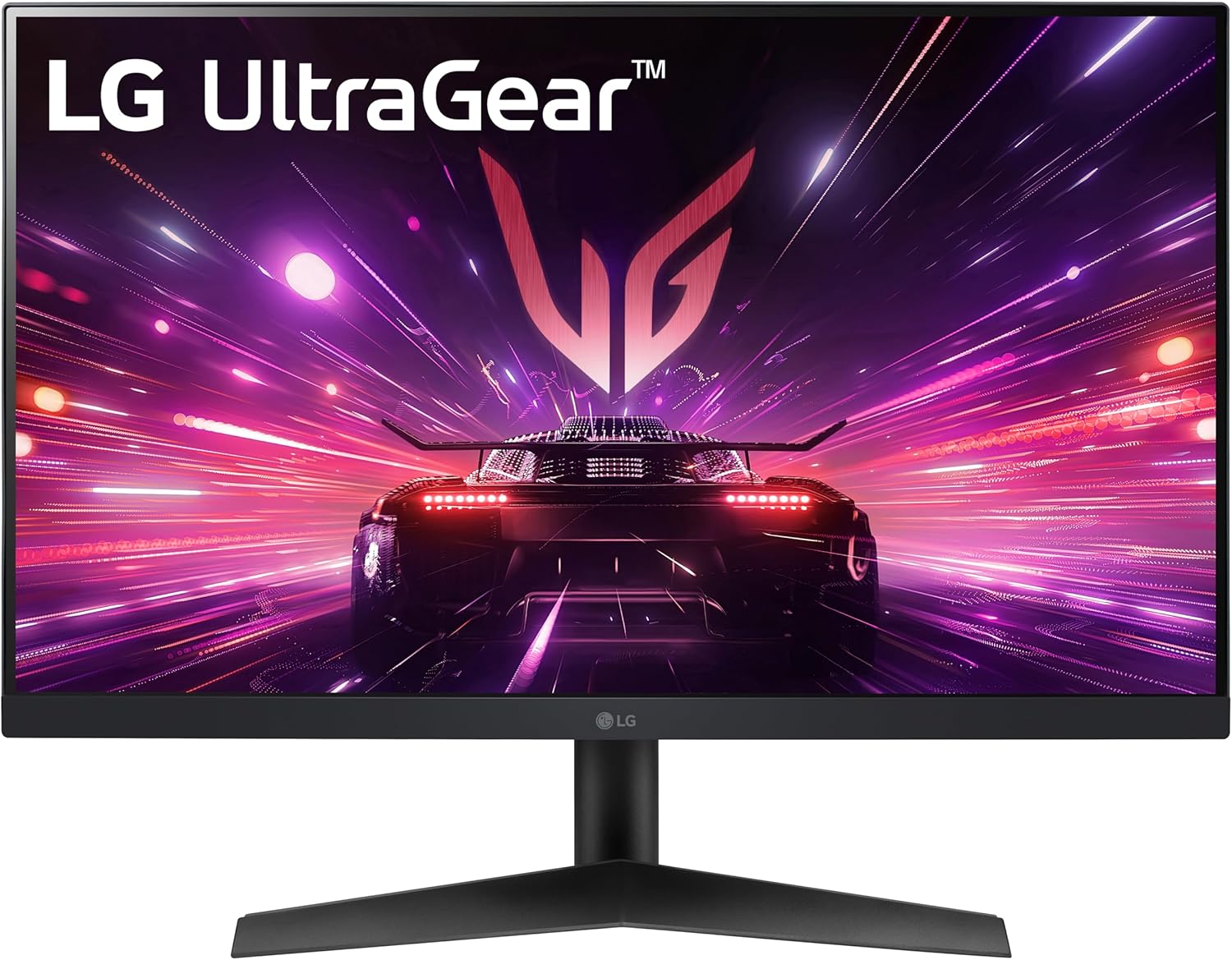 LG 24GN600-B UltraGear Gaming Monitor 24″ Full HD (1920 x 1080) IPS Display, 1ms (GtG) Response Time, 144Hz Refresh Rate, AMD FreeSync Premium, HDR10, 3-Side Virtually Borderless Display,Black