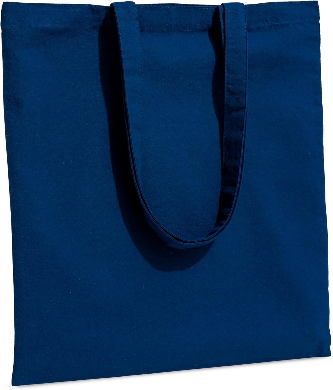 Carrywell (Not Made in China) Canvas Tote Bags In Bulk, Reusable Shopping Bags, Organic Cotton Cloth