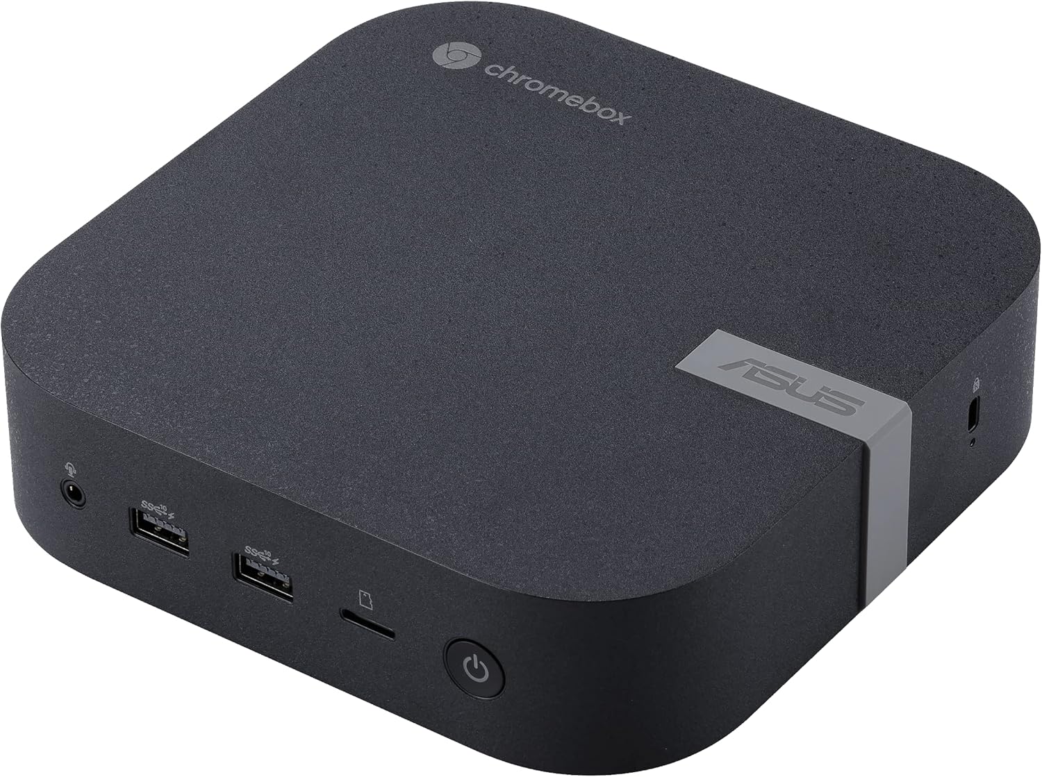 ASUS Chromebox 5 with Intel® Celeron 7305 Processor, 4GB Memory, M.2 128G NVMe SSD, Dual HDMI, one DP, Gigabit LAN, WiFi 6E, Thunderbolt  4, Wireless Charger, VESA Mount,Black