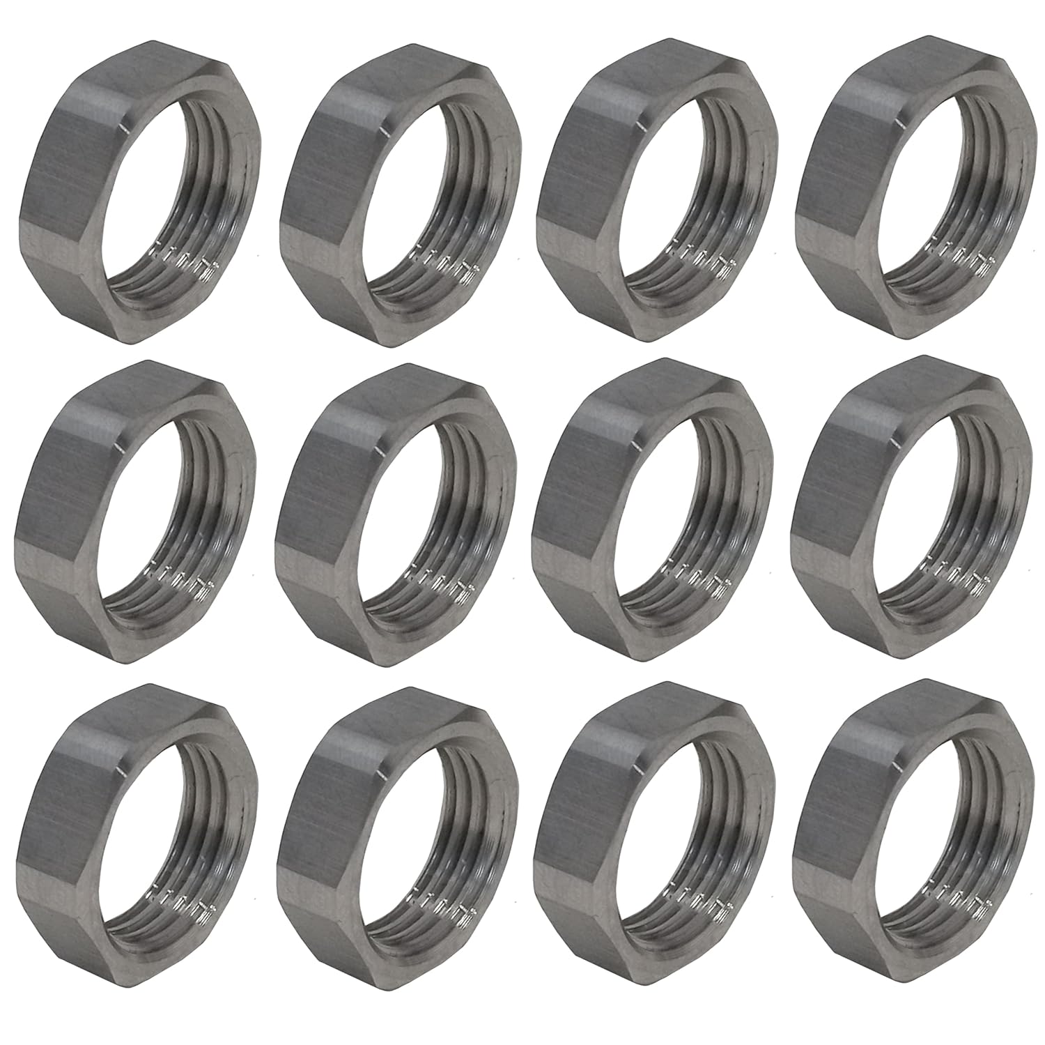 OCS Parts 12-Pack 82027 Nuts for Discharger Tube on Server Food Service Pumps | Condiment Pump Replacement Nut Replaces Server 82027