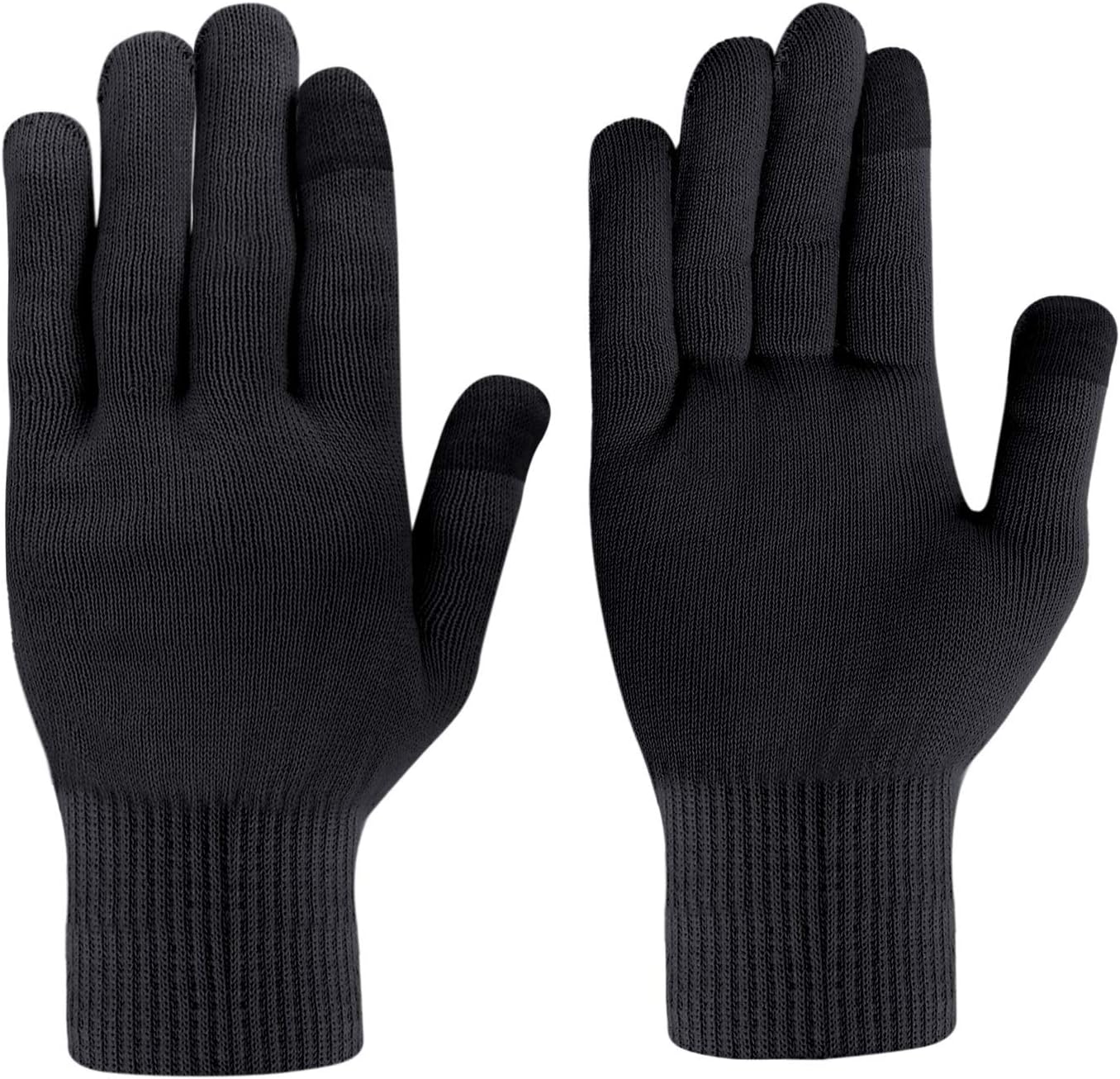 MIG4U Moisturizing Beauty Gloves Touch Screen Overnight Sleeping Glove Large for Men SPA, Dry Hands, Nighttime Lotion, UV Protection, Cosmetic Treatment, XL Black 1 Pairs