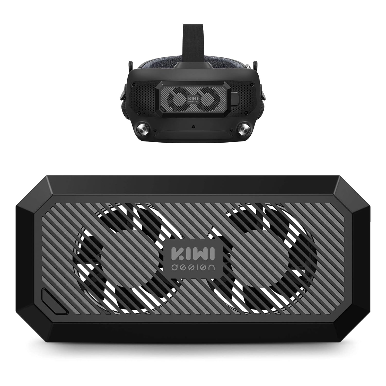 KIWI design USB Radiator Fan Accessories Compatible with Valve Index, Cooling Heat for VR Headset in The VR Game and Extends The Life of Valve Index