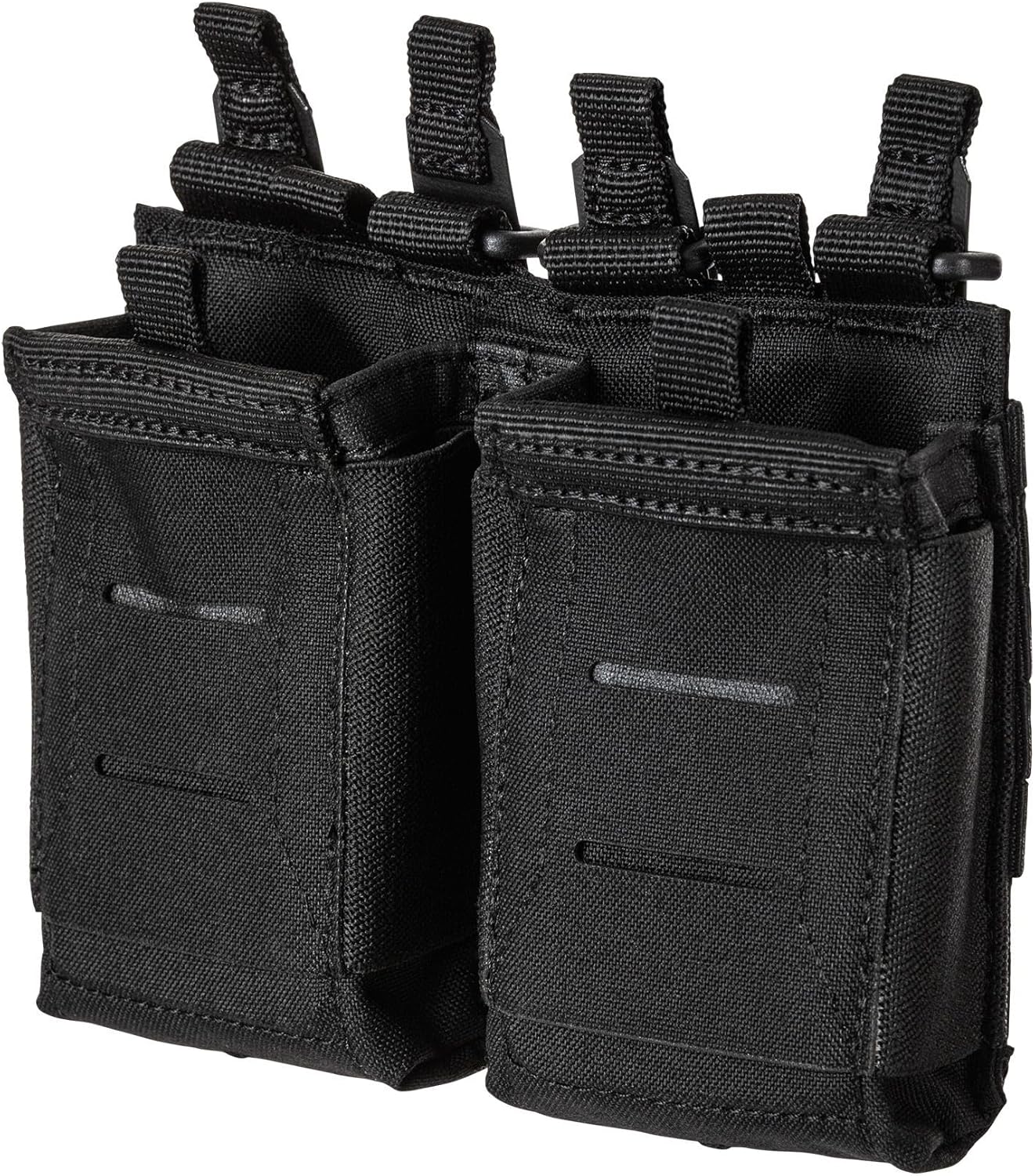 5.11 Tactical Flex Double AR Mag Pouch 2.0 – Versatile Flex-HT Mounting Holster, Concealed Retention, Waterproof Straps, 1 SZ, Style 56754ABR