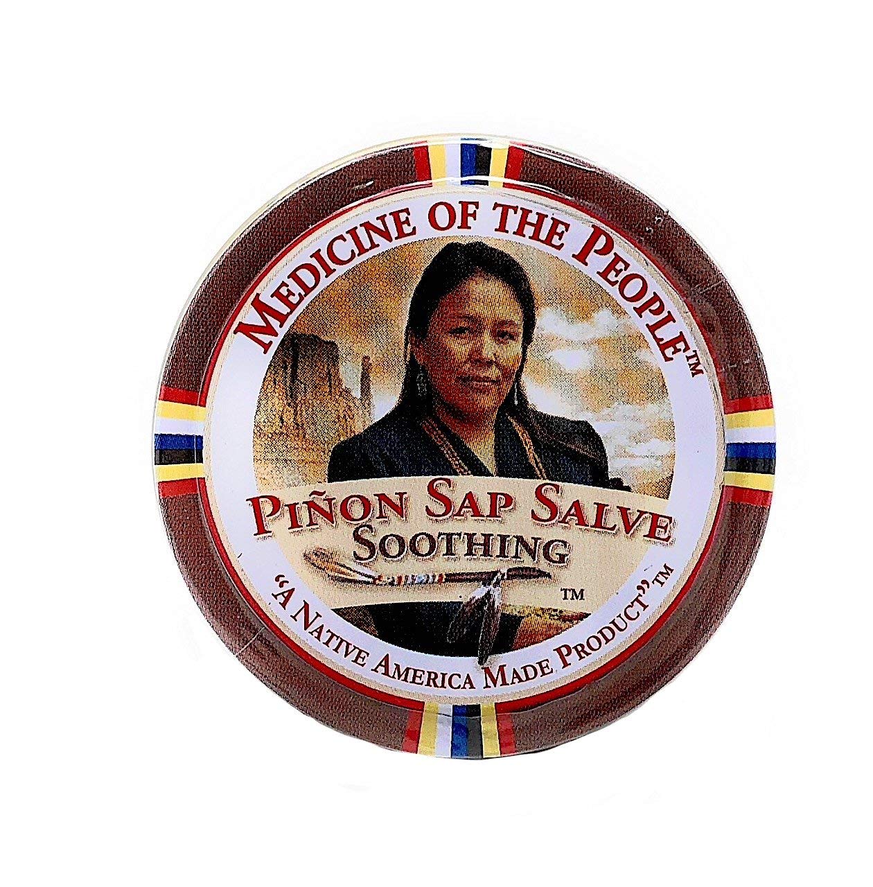 3 Tins of Navajo Medicine of The People Pinon Sap Burn Salve 0.75 oz Each – Powwow